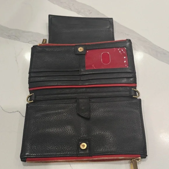 Hammitt Black Leather Wallet - Picture 5 of 7